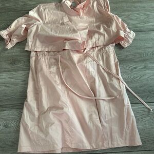 Finley Light Pink Casual Kids Dress